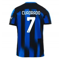 Dres Inter Milan Juan Cuadrado #7 Domáci 2023-24 Krátky Rukáv